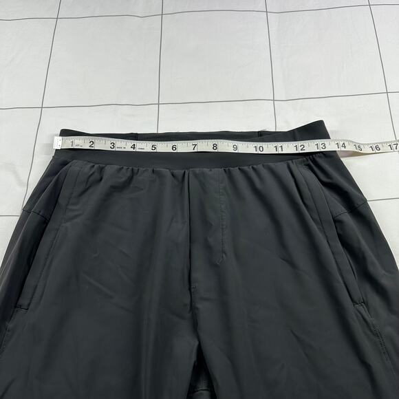 Lululemon Pants Mens Small Gray Surge Jogger Athletic Tapered Warm Up Ankle Zip - Picture 6 of 10